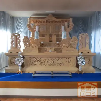 全龍寺 普門閣斎場で葬儀を行なった写真