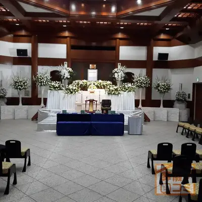 泉龍寺 別院で葬儀を行なった写真