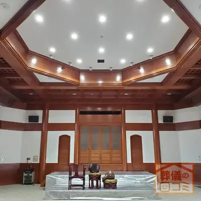 泉龍寺 別院で葬儀を行なった写真