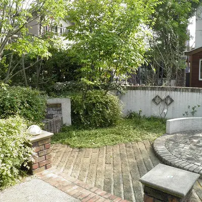 無門庭園で葬儀を行なった写真