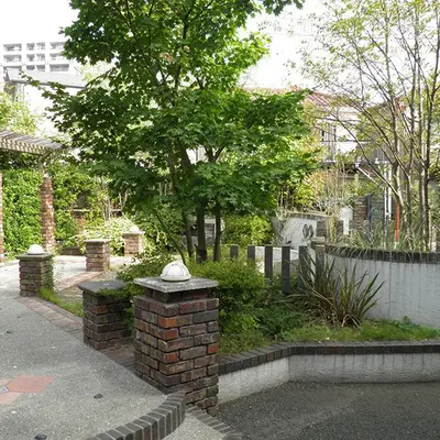 無門庭園で葬儀を行なった写真