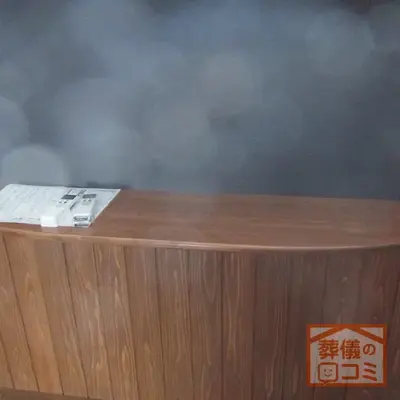 はごろもホール別館で葬儀を行なった写真