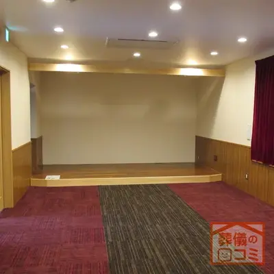 はごろもホール別館で葬儀を行なった写真