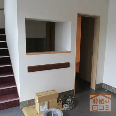 はごろもホール別館で葬儀を行なった写真