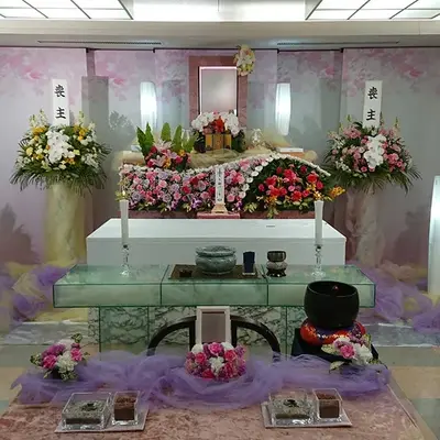 リリカで葬儀を行なった写真