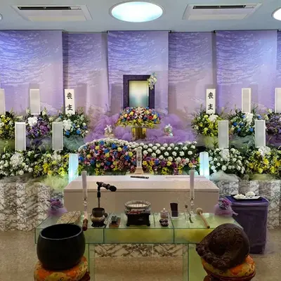 リリカで葬儀を行なった写真