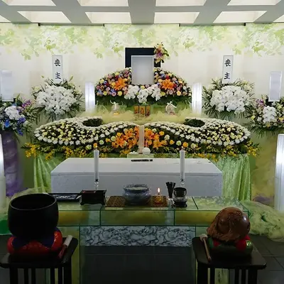 リリカで葬儀を行なった写真