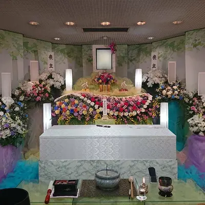 リリカで葬儀を行なった写真