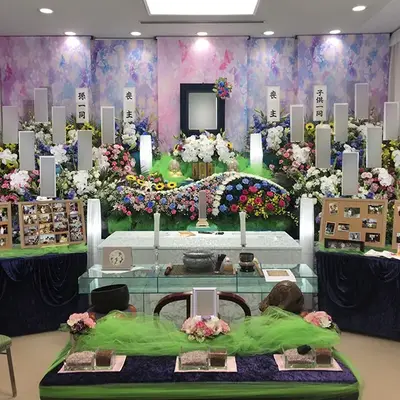 リリカで葬儀を行なった写真