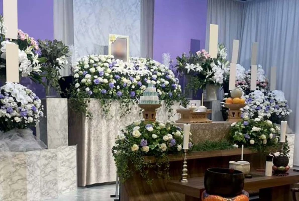 東大和会館(セレモア)で葬儀を行なった写真