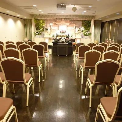 メモリード（飛田給メモリードホール）で葬儀を行なった写真