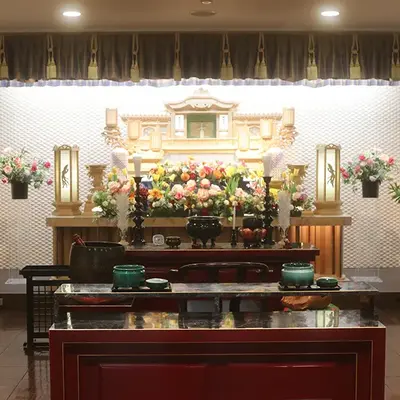 メモリード東京新百合ヶ丘支社で葬儀を行なった写真