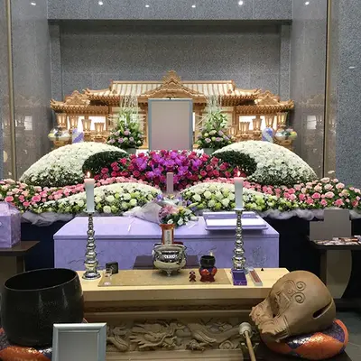 コスモ葬祭　行田営業所で葬儀を行なった写真