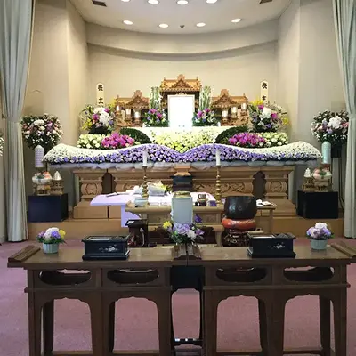コスモ葬祭　熊谷営業所で葬儀を行なった写真