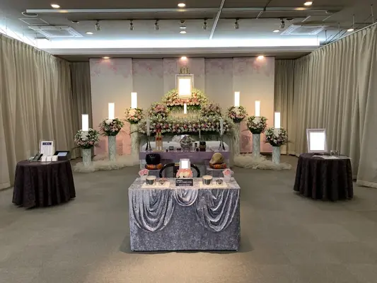 蓮根レインボーホールで葬儀を行なった写真