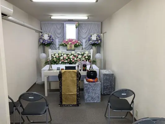 戸田サービス館で葬儀を行なった写真
