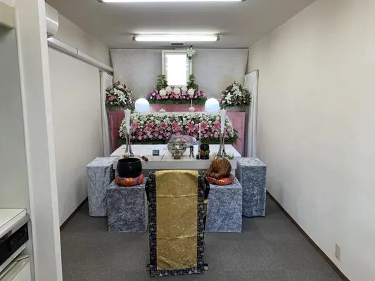 戸田サービス館で葬儀を行なった写真