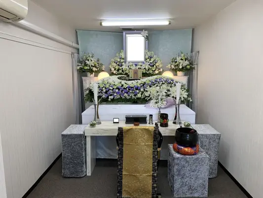 戸田サービス館で葬儀を行なった写真