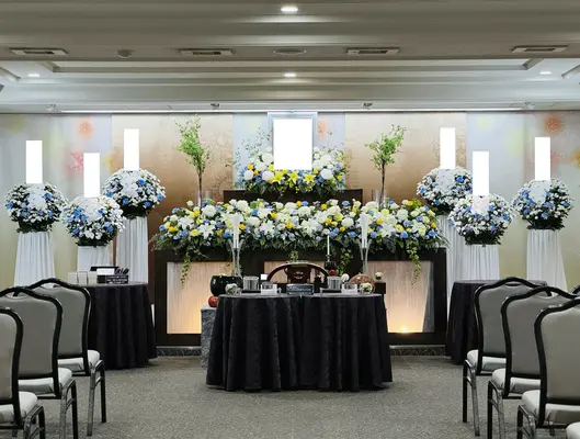 戸田葬祭場で葬儀を行なった写真