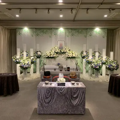 蓮根レインボーホールで葬儀を行なった写真