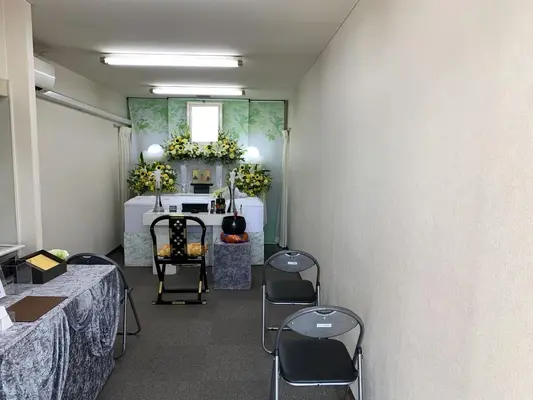 戸田サービス館で葬儀を行なった写真