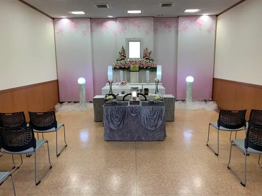 城西サポートセンターミニホールで葬儀を行なった写真