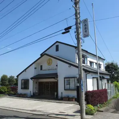 慈恩寺で葬儀を行なった写真