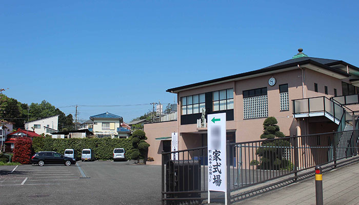 大林寺 山水閣にて10名の家族葬