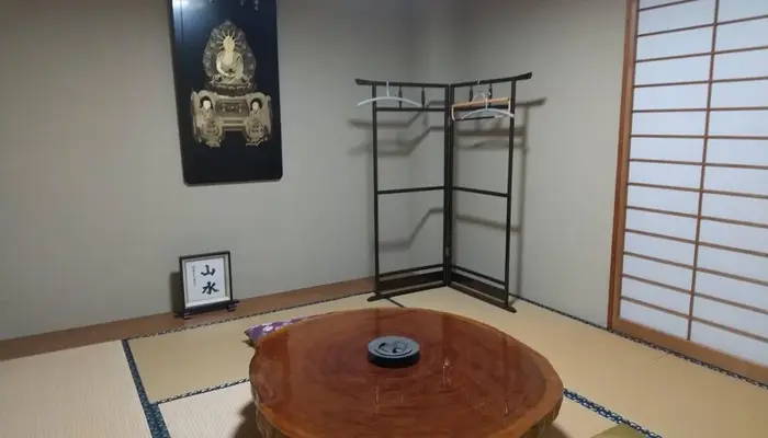 大林寺 山水閣で葬儀を行なった写真