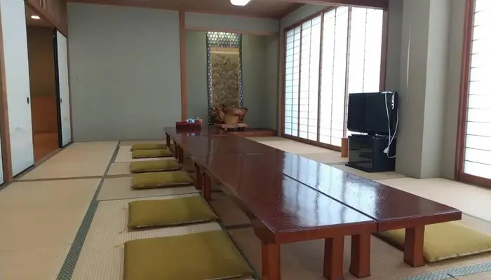 大林寺 山水閣で葬儀を行なった写真