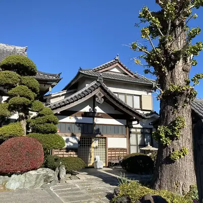 西往寺光明殿斎場で葬儀を行なった写真