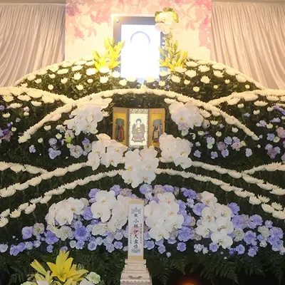 メモリーホール仏子で葬儀を行なった写真