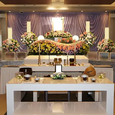 タウンセレモで葬儀を行なった写真