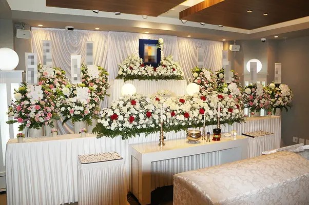 鷺宮ホール（タウンセレモ）で葬儀を行なった写真