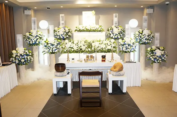 鷺宮ホール（タウンセレモ）で葬儀を行なった写真