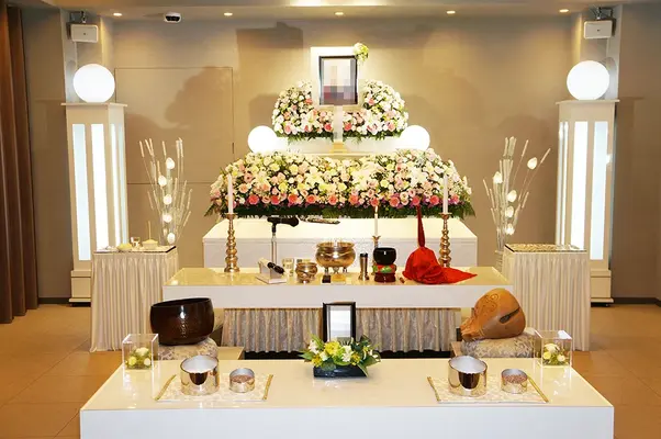 鷺宮ホール（タウンセレモ）で葬儀を行なった写真