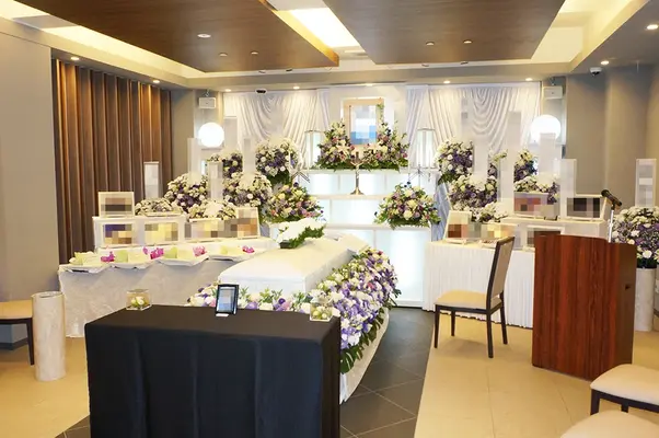 鷺宮ホール（タウンセレモ）で葬儀を行なった写真