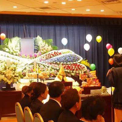 家族葬会館そうえん幸で葬儀を行なった写真