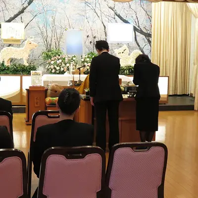 家族葬会館そうえん幸で葬儀を行なった写真