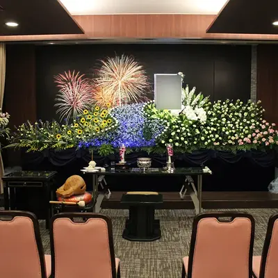 家族葬会館そうえん幸で葬儀を行なった写真