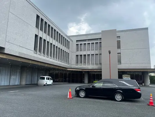 落合斎場で葬儀を行なった写真