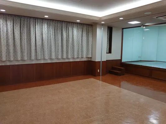 羅漢会館で葬儀を行なった写真