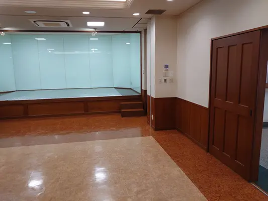 羅漢会館で葬儀を行なった写真