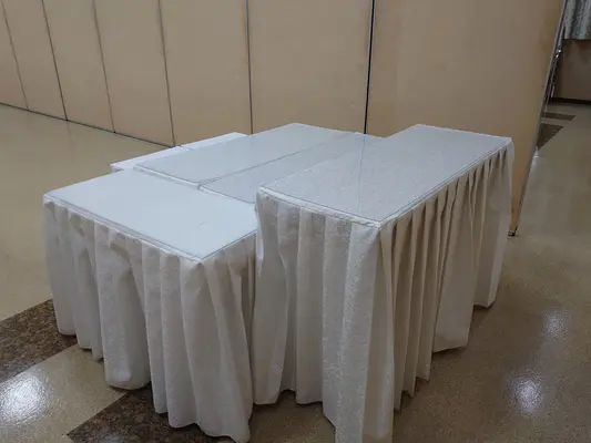 羅漢会館で葬儀を行なった写真