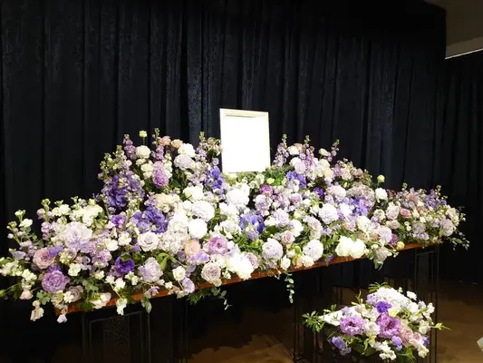 フラワリングセレモニー千葉営業所で葬儀を行なった写真