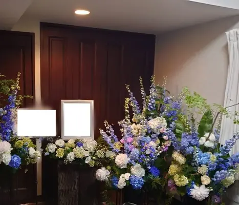 フラワリングセレモニー千葉営業所で葬儀を行なった写真