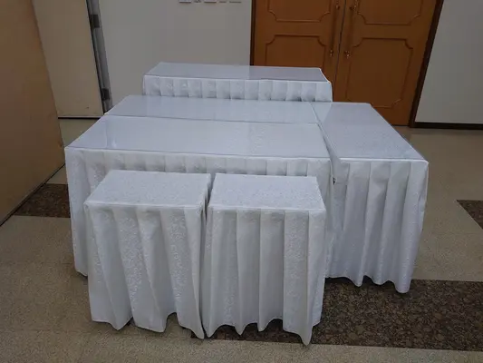 羅漢会館で葬儀を行なった写真