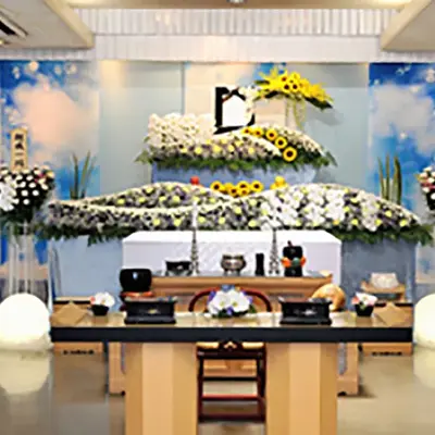 花勝葬祭(北春日部会館)で葬儀を行なった写真