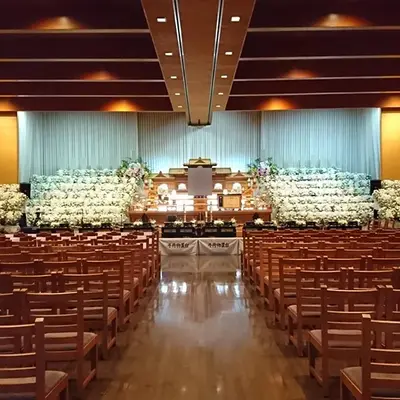 立ち華葬祭（メモリアルホール川越）で葬儀を行なった写真