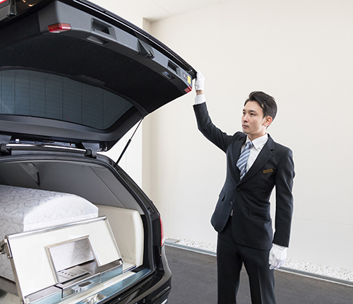 自社式場に安置室を完備しています